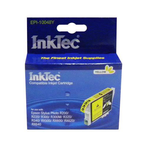 Картридж для (T0484) EPSON R200/300/RX500/600 Yellow InkTec SAL