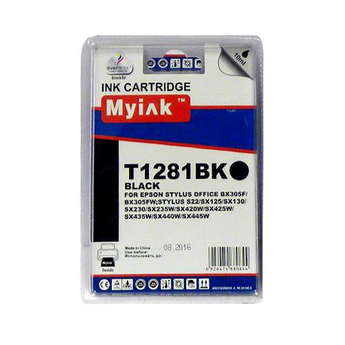 Картридж для (T1281) EPSON St S22/SX125/Office BX305 Black (10ml, Pigment) MyInk