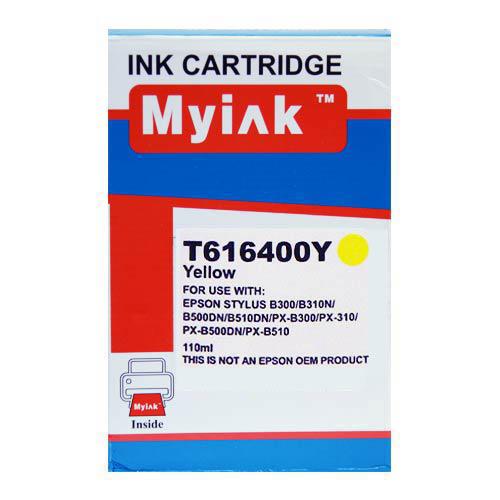 Картридж для (T6164) EPSON B-300/500DN  (необходим чип оригинального картриджа) Yellow MyInk  SAL