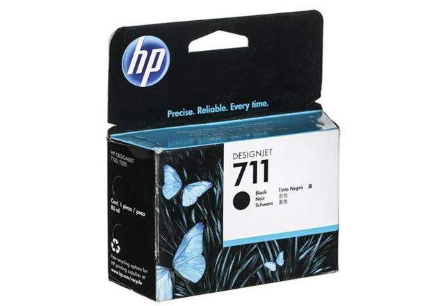 Картридж 711 для HP DJ T120/ T520, 80мл (O) чёрный CZ133A