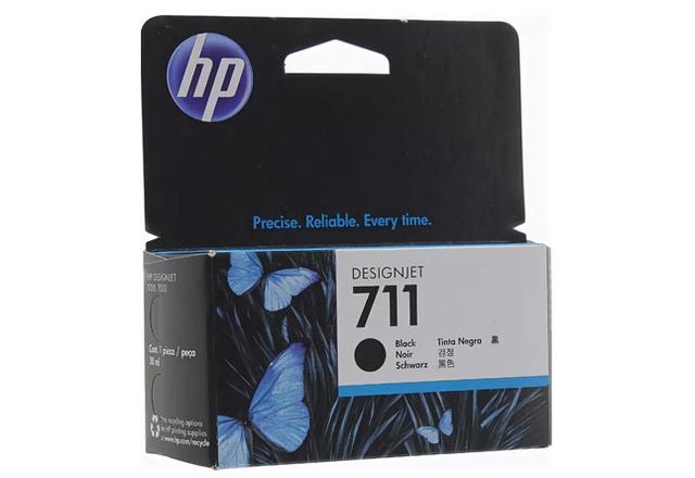 Картридж 711 для HP DJ T120/ T520, 38мл (О) черный CZ129A