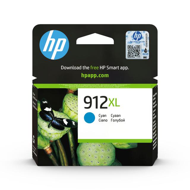 Картридж струйный 912XL для HP OfficeJet 801x/ 802x, 825стр. (О) голубой 3YL81AE