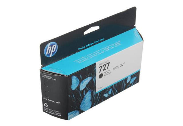 Картридж 727 для HP DJ T920/ T1500 (O) B3P22A, Mattblack, 130 мл