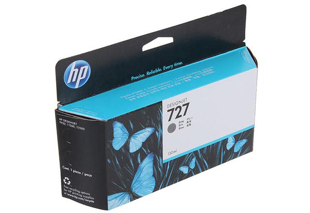 Картридж 727 для HP DJ T920/ T1500 (O) B3P24A, Grey, 130 мл