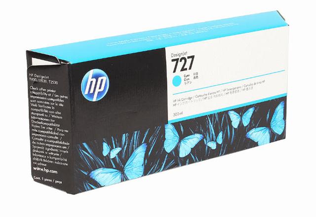 Картридж 727 для HP DJ T920/ T1500, 300ml (O) Cyan F9J76A