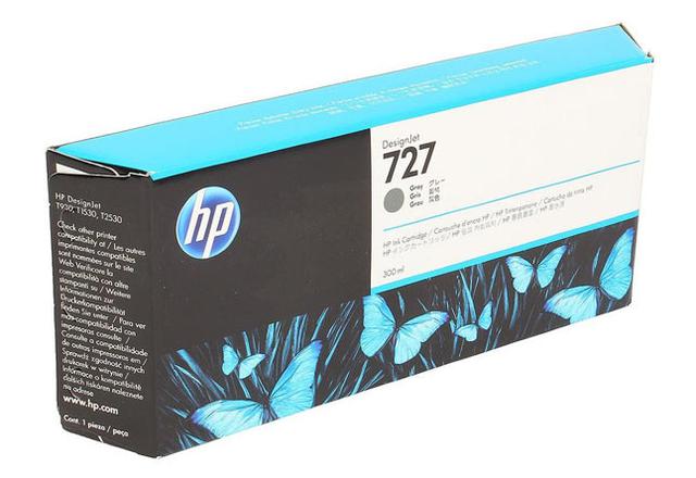 Картридж 727 для HP DJ T920/ T1500, 300ml (O) Grey F9J80A