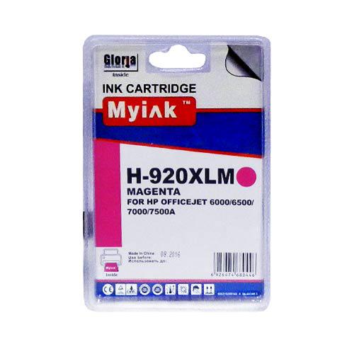 Картридж для (920XL)  HP OfficeJet 6500 CD973A  Magenta (14,6ml, Dye) MyInk