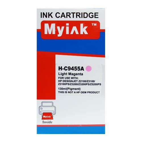 Картридж для ( 70) HP DesignJet  Z2100/Z3100/Z3200 C9455A Light Magenta (130ml, Dye) MyInk