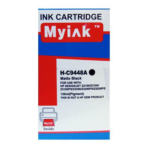 Картридж для ( 70) HP DesignJet  Z2100/Z3100/Z3200 C9448A Matte Black (130ml, Pigment) MyInk