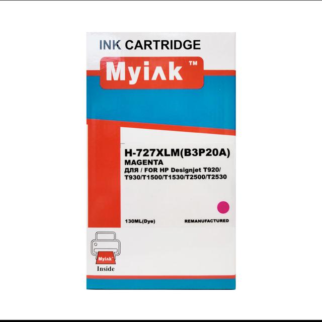 Картридж для (727XL) HP DesignJet T1500/T2500/T920 (B3P20A) Magenta MyInk