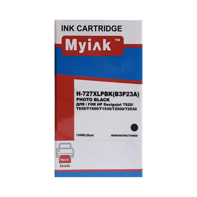 Картридж для (727XL) HP DesignJet T1500/T2500/T920 (B3P23A) Photo Black  MyInk