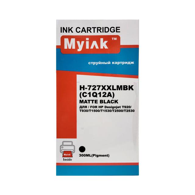 Картридж для (727XXL) HP DesignJet T1500/T2500/T920 (C1Q12A) Matte Black Pigment MyInk