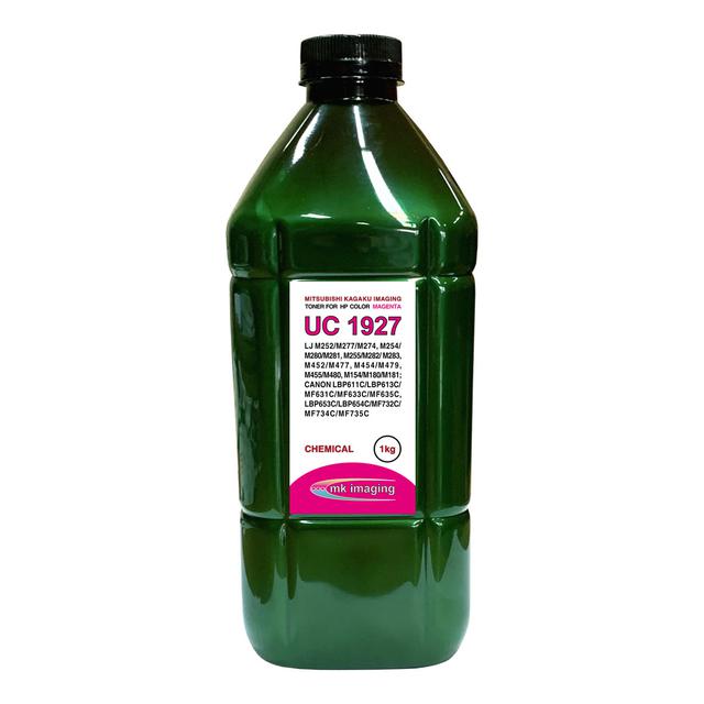 Тонер для HP Color Универсал тип UC1927M (фл,1кг,красный,Chemical,MITSUBISHI/MKI) Green Line