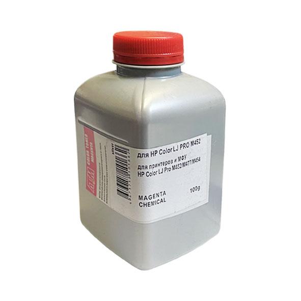 Тонер для HP Color LJ M452/M477/M454 (фл,100,красный,Chemical) Silver ATM