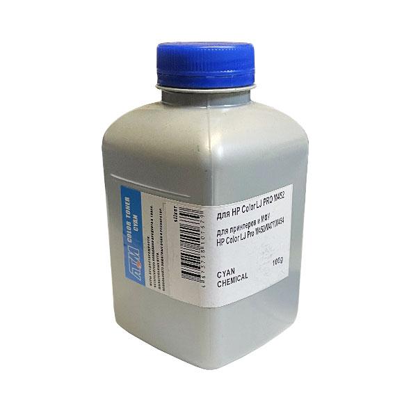 Тонер для HP Color LJ M452/M477/M454 (фл,100,синий,Chemical) Silver ATM