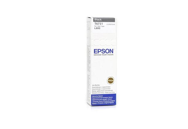 Чернила Epson L800/ L1800/ L810/ L850 (О) C13T67314A/ C13T673198, black, 70ml